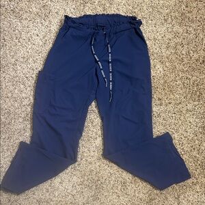 Med Couture Women's Navy Scrub Pants Size MP